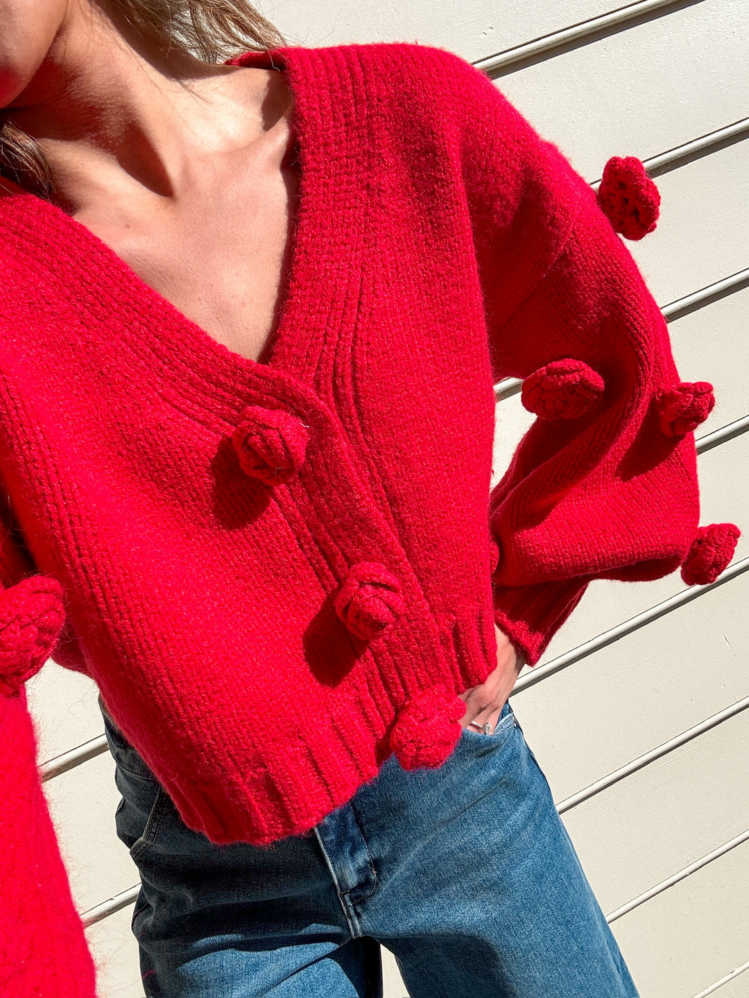 Kristy/paper cotton sweater – deres.online