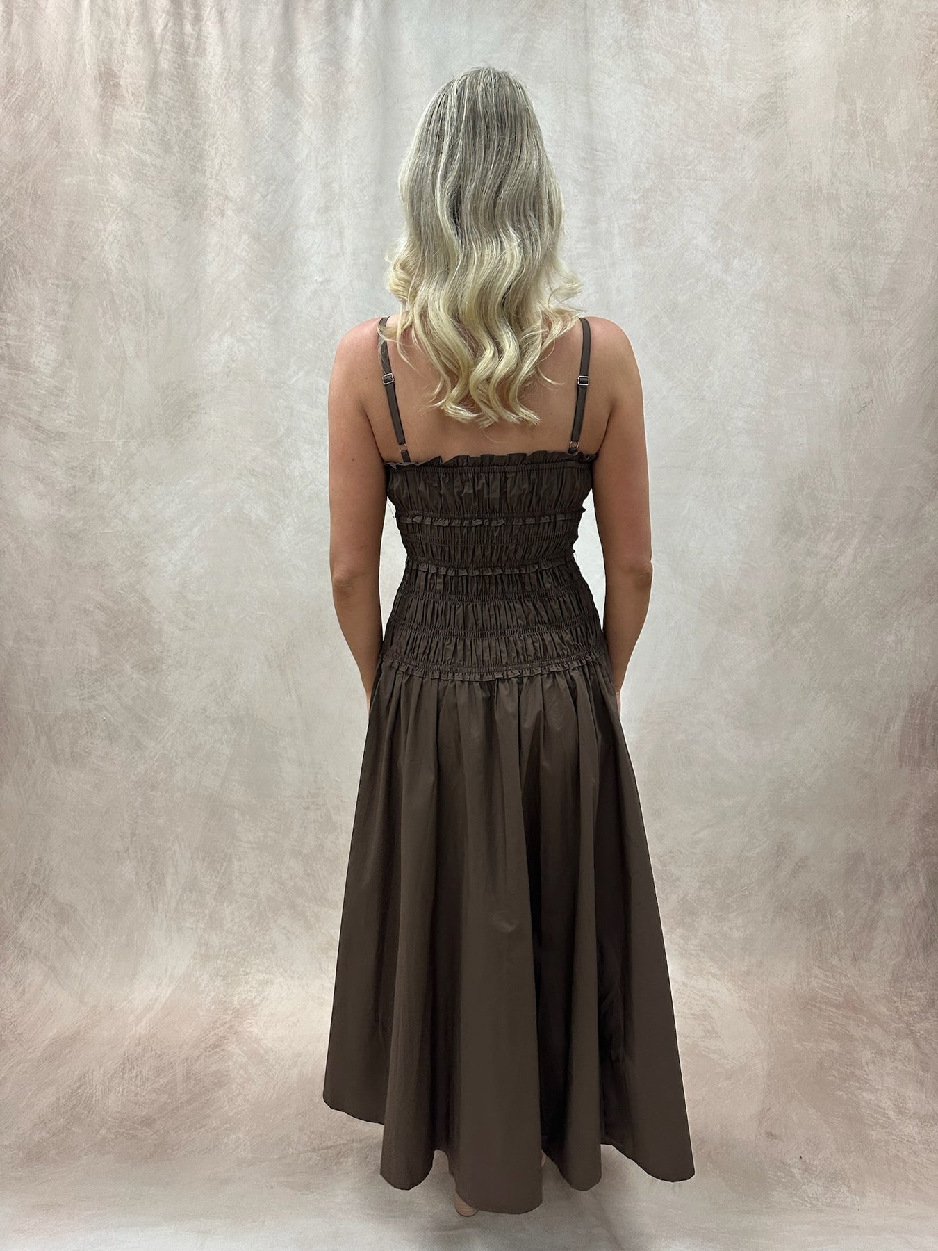 Smocked Waist Maxi Dress – Stile by Per Lei